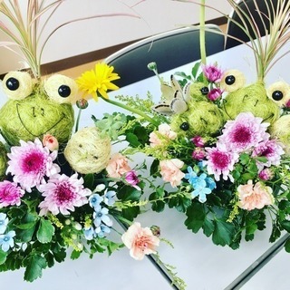 生花アレンジメント&プリザーブドフラワーの画像