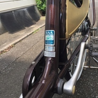 ブリジストン子供乗せ自転車お譲りします値下げしましたの画像