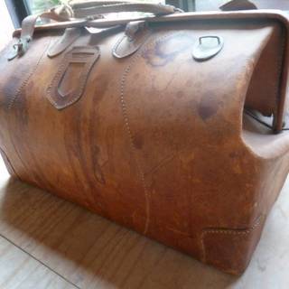 ◆レトロ（中古）◆スチームパンク風トランク