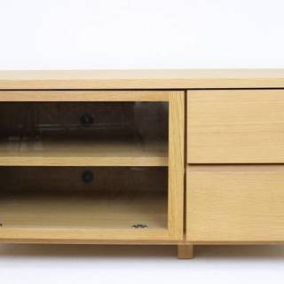 美品】無印良品 MUJI オーク材 テレビ台 AVラック・幅90cm
