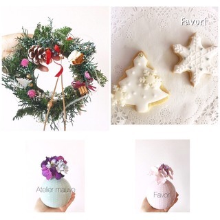 ＜12月13日＞富士見市　みずほ台　Xmasリース作りとアイシン...