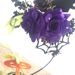 ハロウィンフラワー1Dayレッスン♪の画像