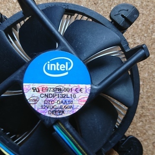【終了】CPU+CPUファン(中古品)の画像