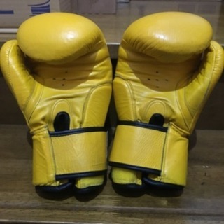 LONSDALE/ロンズデール ボクシング グローブ 黄色の画像