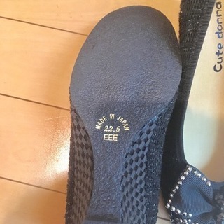 パンプス新品未使用♡22.5㎝の画像