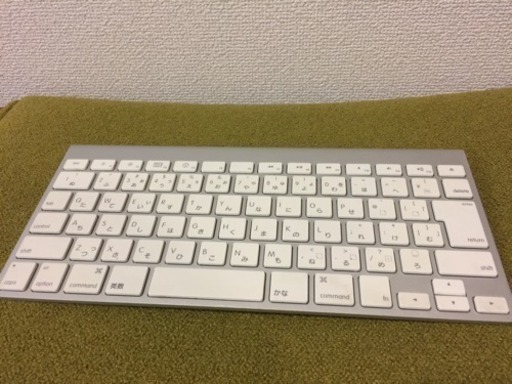 【中古】Apple純正 ワイヤレス 日本語キーボード A1314