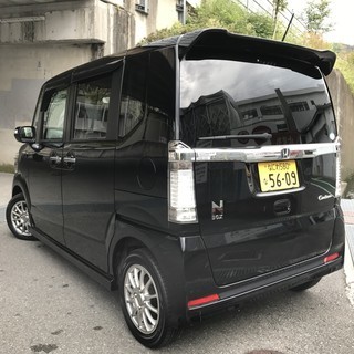 ⭐️【全コミ85万円】H25 NBOX カスタムGターボPKG☆車検30年7月迄