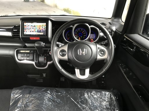 ⭐️【全コミ85万円】H25 NBOX カスタムGターボPKG☆車検30年7月迄