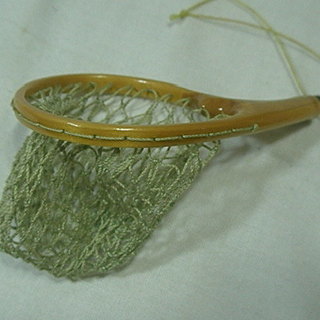 ハンドメイド　ミニチュア　たも網の画像