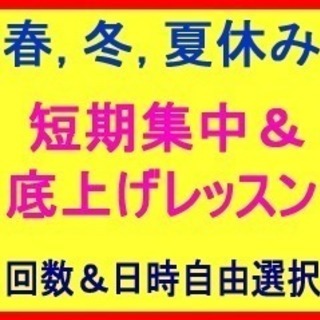 対 面＆オンラインも！英会話 ★夏、冬、春休みetc! 短期集中...