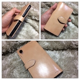 ②レザースマホケース作りませんか❓の画像
