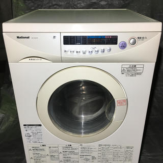National ナショナル ドラム式洗濯乾燥機 2000年製 NA-SK61Sの画像