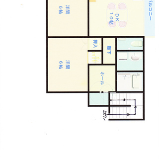 通勤・通学に便利な住まい（２ＤＫ）・・・単身者でもOK