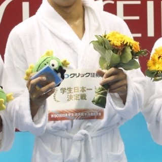 江原騎士・中村克選手と共に戦った！水泳の個人レッスンの画像