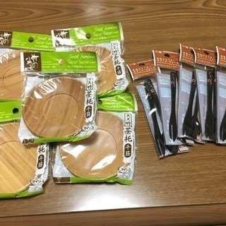 茶托とおもてなしスプーン