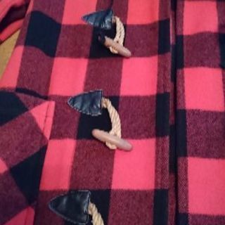 メンズダッフルコートMの画像