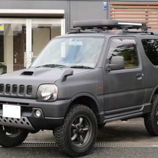 スズキ ジムニー660 KANSAI 4WD　艶消し黒 リフトU...