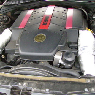 S500L ブラバス仕様？後期仕様？左ハン、ＳＲ、２０インチ、マフラー、ＨＤＤナビＴＶ ETC Bカメラ　ＢＯＳＥの画像