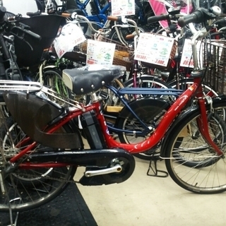 中古モデル10月22日まで大特価　YAMAHA　電動アシスト自転車　PAS　ナチュラ　中古バッテリー2本付
