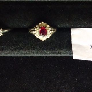 ☆半額いかが?ﾙﾋﾞ-20万円+ﾀﾞｲｱﾓﾝﾄﾞ50万円→37万円。ﾀﾞｲｱﾓﾝﾄﾞ+ﾙﾋﾞ-両方購入戴ける方。画家だった、素敵な母のかたみ。