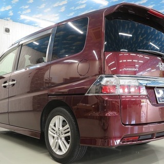 どなたでも車がローンで買えます！　最新在庫特集！！　ステップワゴン　スパーダ２４ＳＺ　・ＨＤＤナビ・ワンセグ・ＤＶＤ再生・左パワスラ・ＨＩＤ・ＥＴＣ・Ｂカメラ・アルミ　完全自社ローン！！の画像
