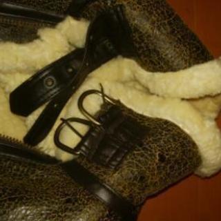 皮ジャンB3サイズはLの画像