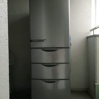 美品 配達可 355L 4ドア冷蔵庫 AQUA AQR-361C 2014年製