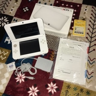 3DS LL白色 ＋ソフト