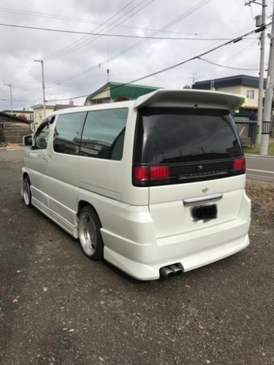 E50エルグランド ディーゼルターボ (SR) 岩見沢の日産の中古車｜ジモティー