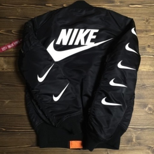 NIKE × ALPHA カスタム MA-1