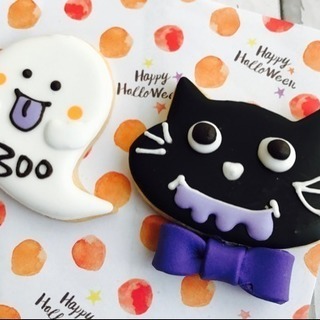 アイシングクッキー “ハロウィン” cafeレッスンのご案内の画像