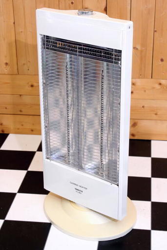 ○YAMAZEN カーボンヒーター FC-901 450W/900W 暖房器具 スチール製 首