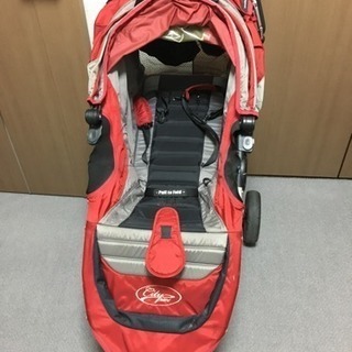 Baby Jogger ベビージョガー 2016 City Mini 3W 一人乗りベビーカー 赤 中古品