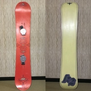 スノーボード  ビンディング ボードケースつきの画像