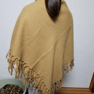 ✴美品✴　ストール　130×130の画像