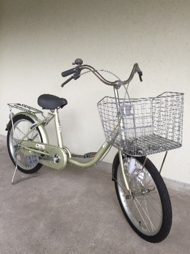 美品 自転車 20インチ エメラルドグリーン (AYA) 江戸川の