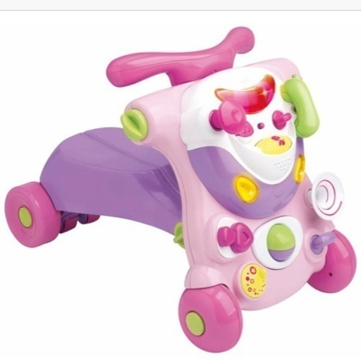 【美品】ブルーイン 2in1　ライドアンドウォーカー　ピンク