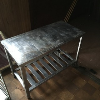 スチール 調理台 作業台 幅90cm
