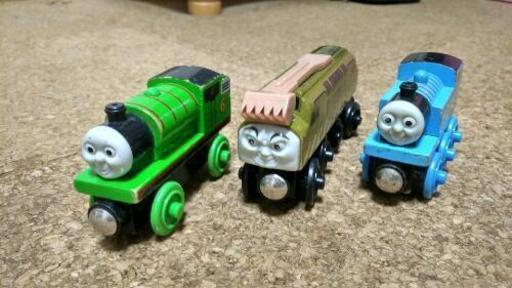 木製　トーマス　レールトイ