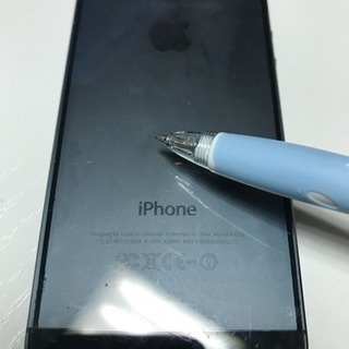 中古 iPhone5 16GB ND907J/A スペースグレイの画像