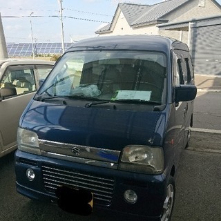 道東‼️エブリィワゴン‼️ターボ‼️AT 4WD 車検31.3月まで