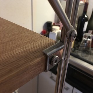 無印良品ステンレスユニットシェルフの画像