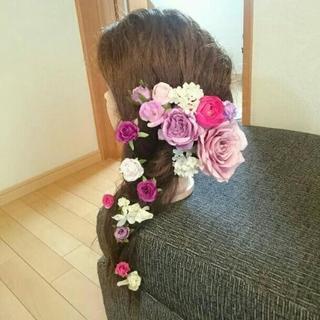 ★卒業式★成人式★振袖★花飾りの画像