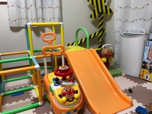 アンパンマン ジャングルジムとロッキングアンパンマン