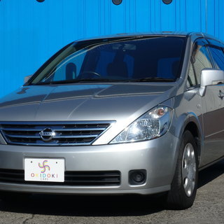 日産　プレサージュ　バックカメラ　片側電動スライド　2年車検整備付き