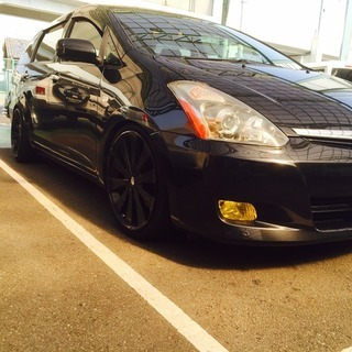 ウィッシュ後期 整備士オーナー車検付き 値下げ 交換可能！スマートキー ナビ ETCの画像