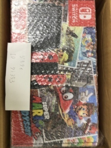 ニンテンドースイッチマリオオデッセイ同梱版新品未使用品！