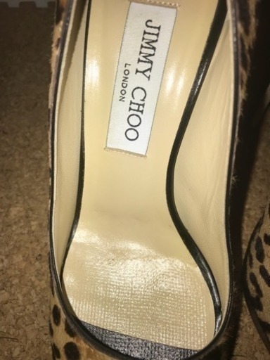 JIMMYCHOO レオパードサンダル