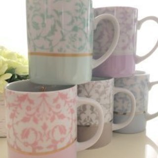 イニシャル入りのオリジナル食器や小物が作れる　足利市のポーセラーツ教室　アンジェリカです！の画像