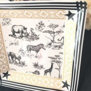 イニシャル入りのオリジナル食器や小物が作れる　足利市のポーセラーツ教室　アンジェリカです！の画像